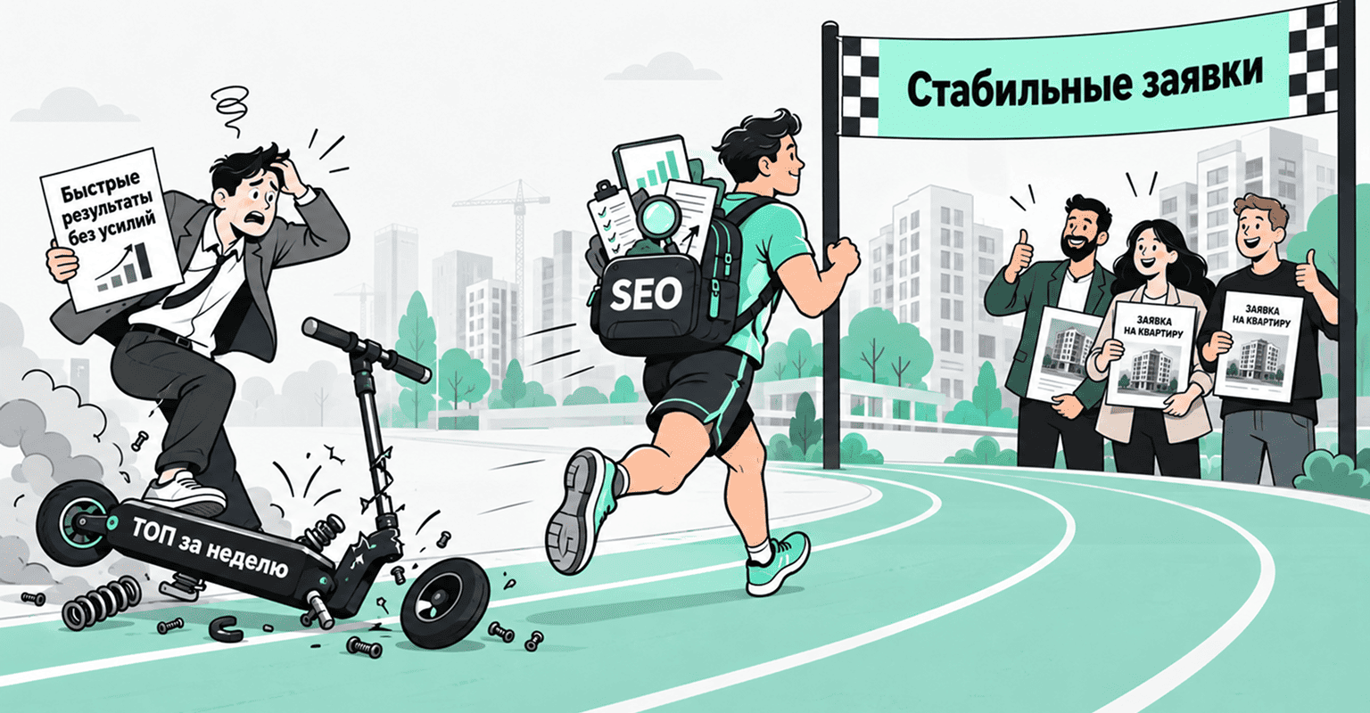 SEO-продвижение агентства недвижимости
